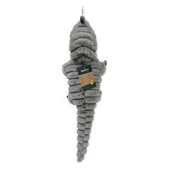 Quapas! Žaislas šunims pliušinė iguana, 91 cm, pilka — 2 nuotrauka