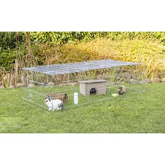 Trixie Natura metalinis lauko narvas su dangteliu 144x58x116 cm — 2 nuotrauka