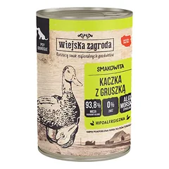 WIEJSKA ZAGRODA Antis su kriaušėmis šlapias maistas šunims 400 g