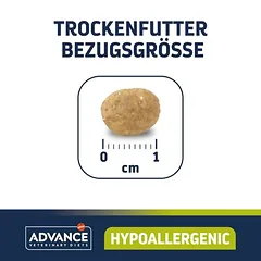 Advance Veterinary Diets Hypoallergenic sausas maistas katėms, < 1,4 kg — 2 nuotrauka