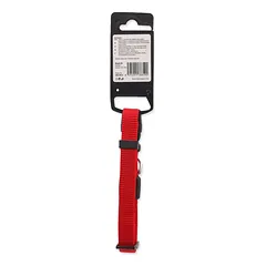 Active Dog Collar Premium S nailoninė apykaklė mažiems šunims, raudona, 1.5×27-37 cm — 3 nuotrauka