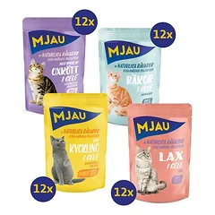 Mjau Multibox, drėgnas maistas katėms 48 x 85 g — 4 nuotrauka