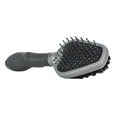 FURminator Dual Grooming Brush dvigubos šukos šunims ir katėms — 2 nuotrauka
