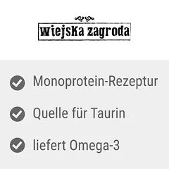 Wiejska Zagroda Cat Monoprotein drėgnas maistas katėms 12 x 400 g, 400 - 499 g — 4 nuotrauka