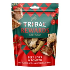 Tribal Rewards sausainiai šunims su jautiena ir pomidorais, 125 g