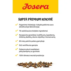 JOSERA Naturelle sausas maistas sterilizuotoms katėms, 2kg — 3 nuotrauka