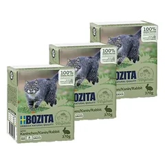 BOZITA Cat Triušis padaže 3x370g