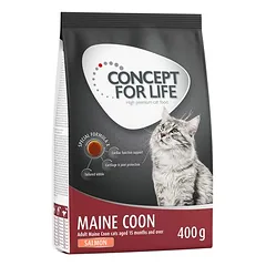 Concept for Life Maine Coon Adult su lašiša, begrūdis sausas maistas katėms, < 1,4 kg — 2 nuotrauka