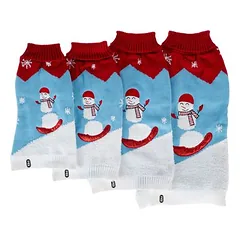 TIAKI megztinis šunims Snowman, Mažiems 5–10 kg — 2 nuotrauka