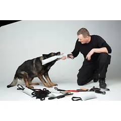 Dingo Gear odinis žaislas tempimui 8x50 cm su rankena — 3 nuotrauka