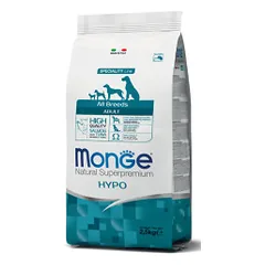 Monge All Breeds Adult Hypoallergenic Salmon & Tuna sausas pašaras šunims