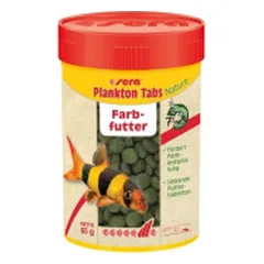 Sera pašaras žuvims Plankton Tabs Nature, 100 ml, 65 g