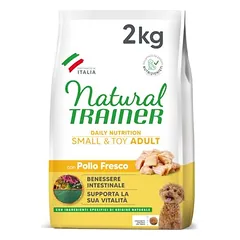 Natural Trainer Adult Small & Toy mit Huhn