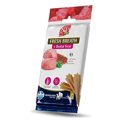 FARMINA N&D Quinoa Dental Treat Fresh breath Medium/Maxi 100 g (7 vnt.) dantų skanėstų vidutiniams ir dideliems šunims