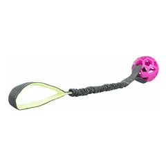„Trixie“ bungee tempimo virvė su kamuoliuku šunims 7/48 cm žaislas — 2 nuotrauka