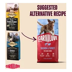 Carnilove Salmon&Turkey sausas pašaras šunims, 1,5 kg — 2 nuotrauka
