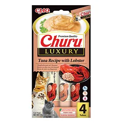 Churu Luxury kreminis skanėstas katėms su tunu ir omarais N4