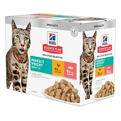 Hill's Science Plan Adult Perfect Weight Huhn & Lachs nuotrauka