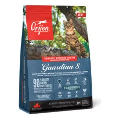 Orijen Guardian 8 sausas pašaras suaugusioms katėms, 1.8 kg parduotuvėje pet24.lt