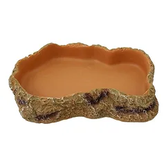 Repti Planet Food Dish maisto dubenėlis terariumo gyventojams, 19.2×13.5×4 cm