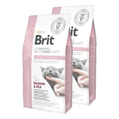 Brit gf veterinary diets cat Hypoallergenic 2x5kg