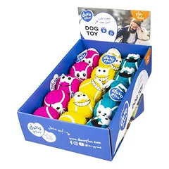 Duvo+ Hundespielzeug Latex Tennisball Smiley