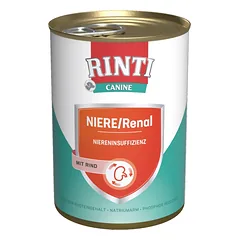 RINTI Canine Niere/Renal Beef jautiena 800 g