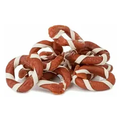 Hau & Miau Dog Pausesnack Lamb Rings Wrapped with Cod 500 g