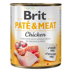 BRIT PATÉ & MEAT – VIŠTIENA 800 g