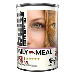 BULTI Daily Meal Adult drėgnas maistas katėms, skardinė 400 g, Kengūra — 4 nuotrauka