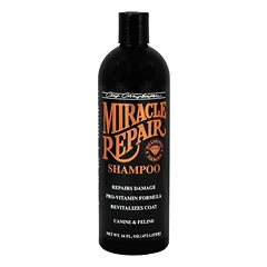 Chris Christensen Miracle Repair šampūnas - atgaivinantis vitaminų šampūnas pažeistam šunų ir kačių kailiui