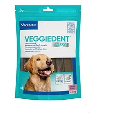 Virbac VeggieDent Fresh skanėstai šunų dantų higienai, iki 5 kg — 2 nuotrauka
