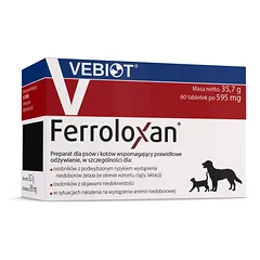 VEBIOT Ferroloxan 60 tablečių