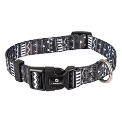 Flamingo Halsband Sadie schwarz/weiß