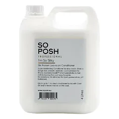 So Posh I'm So Silky Leave-On Conditioner - drėkinamasis neišskalaujamas kondicionierius, kuris palengvina kailio iššukavimą, koncentratas 1:16, 1L — 3 nuotrauka