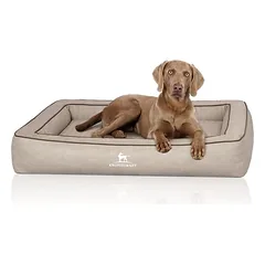Knuffelwuff ortopedinis guolis šunims iš dirbtinės odos Montego, Vidutiniams 11–25 kg — 2 nuotrauka