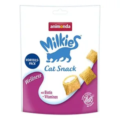animonda Milkies traškios pagalvėlės, mišrus rinkinys, skanėstai katėms — 2 nuotrauka