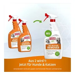 Nature's Miracle Set-In dėmių ir kvapų šalinimo priemonė katėms ir šunims, Ekonominė pakuotė 2 x 709 ml — 4 nuotrauka