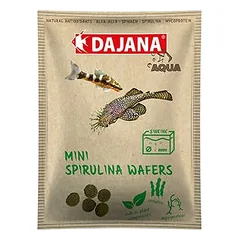 Dajana Mini spirulina wafers 80ml/10g nuotrauka