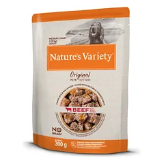 Natures Variety ORIGINAL konservas vidutinėms ir didelėms veislėms su jautiena 300g