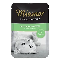 Miamor mišrus rinkinys: 12 x 100 g Ragout Royale + 12 x 16 g Cat Snack Malt-Cream — 3 nuotrauka