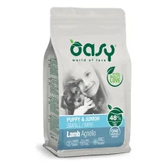 Oasy Puppy Mini Lamb sausas pašaras su ėriena šuniukams