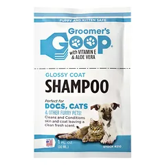 Groomer's Goop Glossy Coat Shampoo - deep cleansing shampoo for dogs and cats, for oily fur, 30ml — 2 nuotrauka
