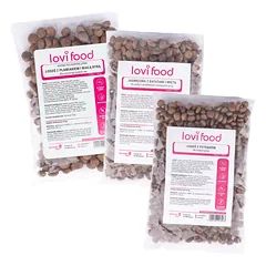 Lovi Food - šunų maisto pavyzdžiai, mažų veislių rinkinys
