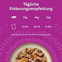 Whiskas Tasty Mix drėgnas maistas katėms 40 x 85 g, 80 - 99 g — 4 nuotrauka