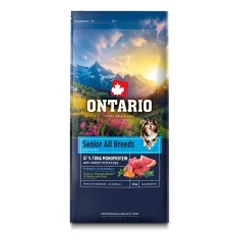 Ontario Senior All Breeds Monoprotein Tuna & Sweet Potatoes 2,25 kg