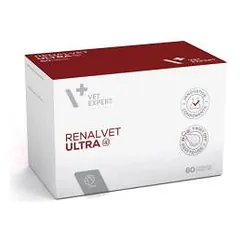 VetExpert Renalvet Ultra Twist Off papildai katėms, padedantys palaikyti tinkamą inkstų funkciją, N60
