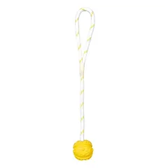 TRIXIE Aqua Toy plūduriuojantis kamuolys su virve, natūrali guma, ø 4.5-35 cm
