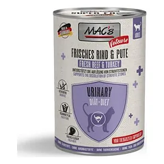 MAC's CAT Vetcare Urinary drėgnas maistas katėms, ekonominė pakuotė 24 x 400 g — 2 nuotrauka