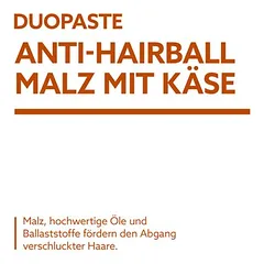 GimCat Duo pasta Anti-Hairball su salyklu ir sūriu, skanėstai katėms, 50 - 79 g — 5 nuotrauka